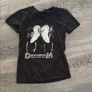 Depeche Mode World Tour 2023 Black T-Shirt